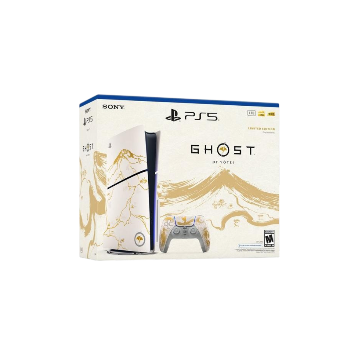 PS5 Slim - Ghost of Yotei™ Gold Limited Edition Bundle